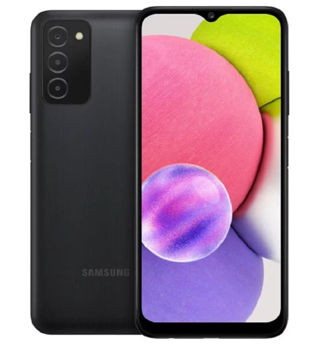 SPHA037UANBRB 4G A03 (Refurbished) 6.5" LTE Boost Restored Mobile Samsung Galaxy Black 3GB RAM 32GB