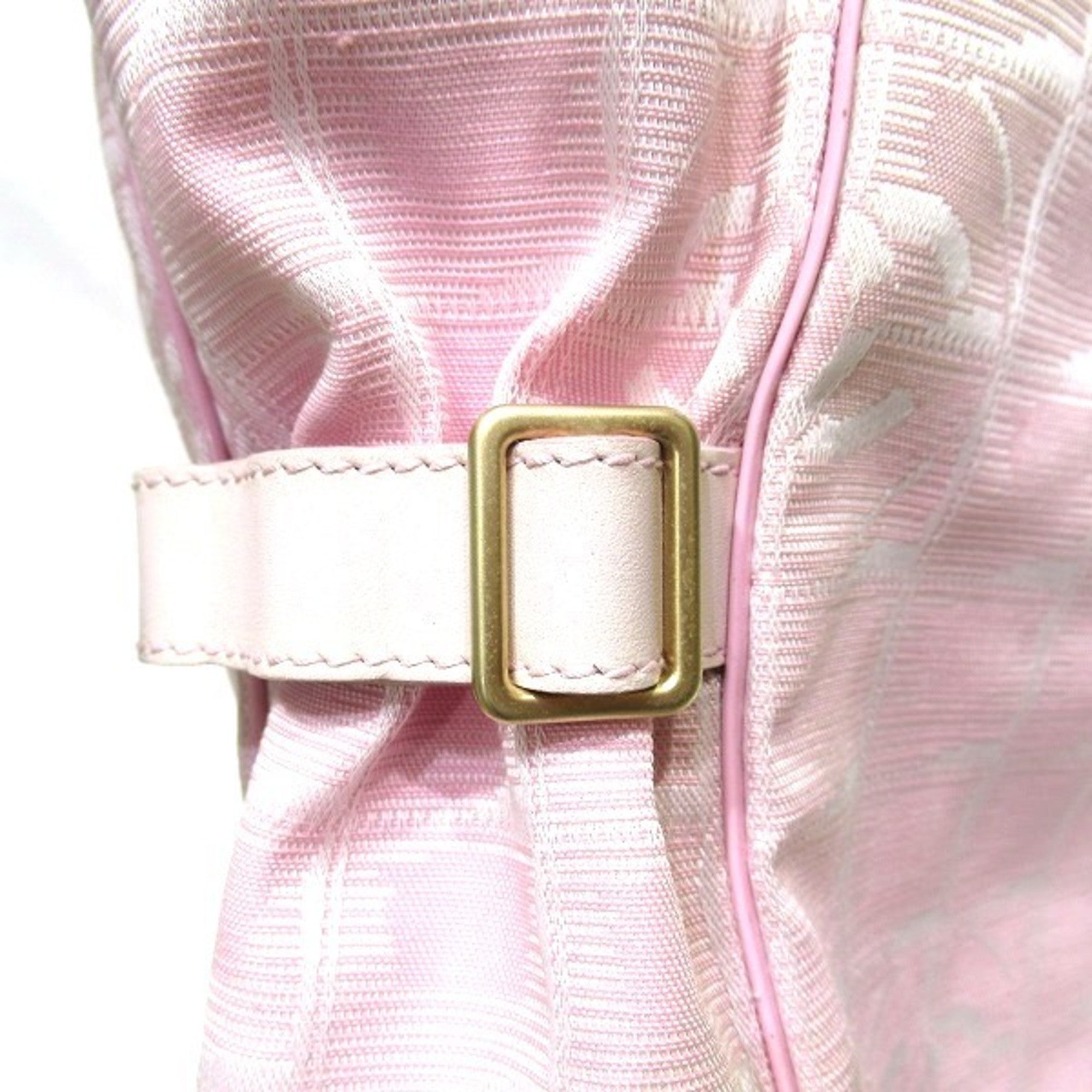 Tote A15825 (Good) Pink Bag New CHANEL Travel Pre-Owned Women's GM