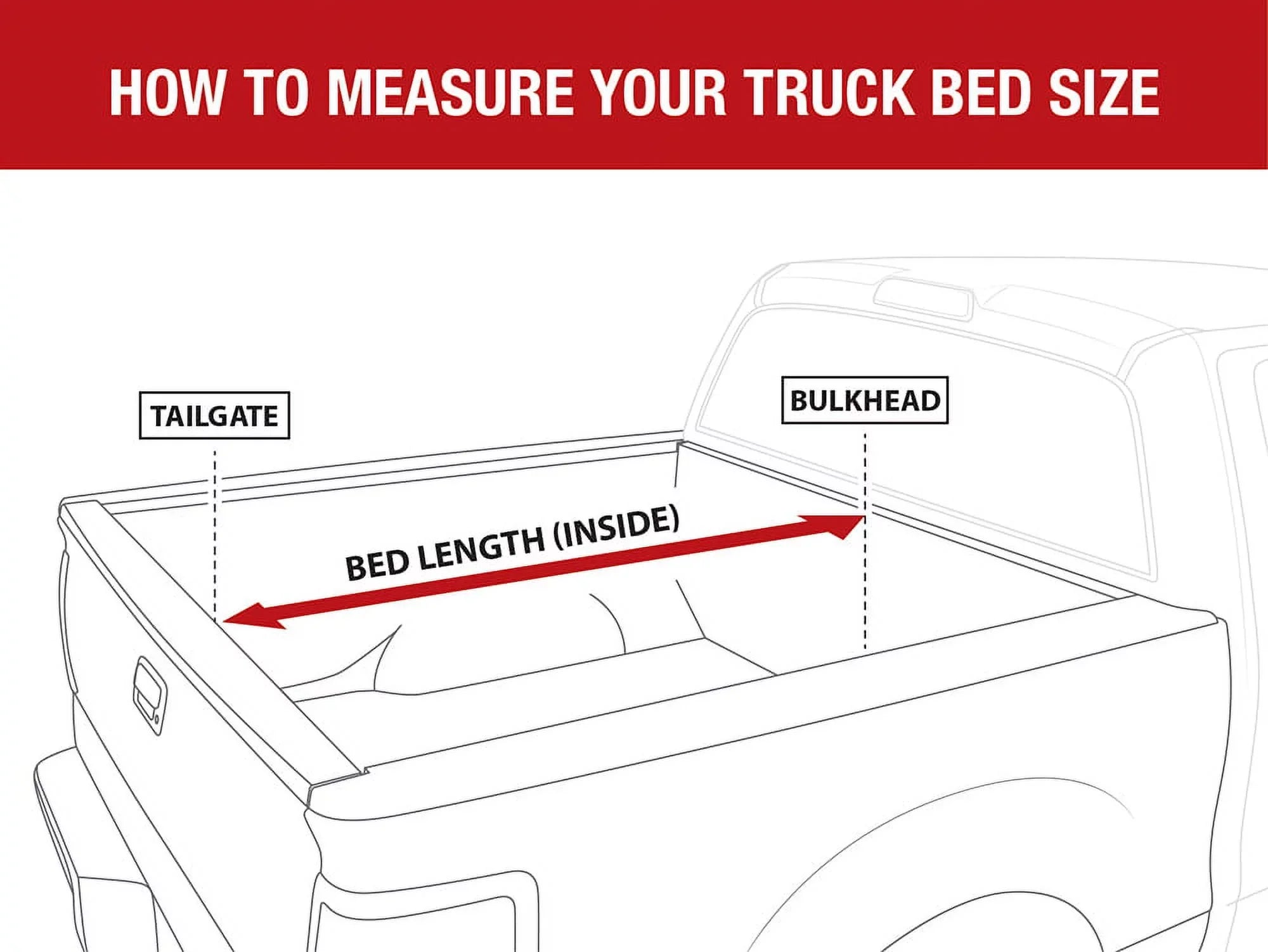 TCF371067 MaxMate Compatible 6' (73") 2019-2024 Bed | with Ford Ranger Soft Tri-fold Truck Bed Cover Tonneau |