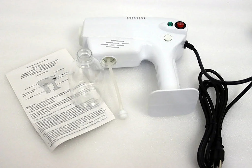 1200W Disinfection Steam Disinfectant Sprayer Gun Light Nano Fogger Smart Blue Atomizing Sprayer