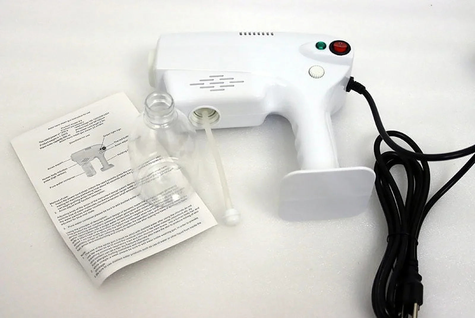 1200W Disinfection Steam Disinfectant Sprayer Gun Light Nano Fogger Smart Blue Atomizing Sprayer