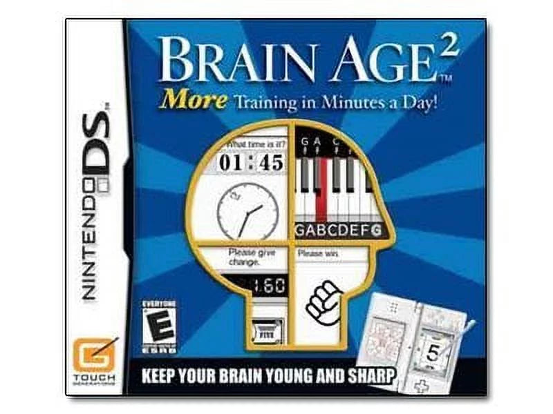Nintendo in Day Age Training Brain More 2: Minutes a