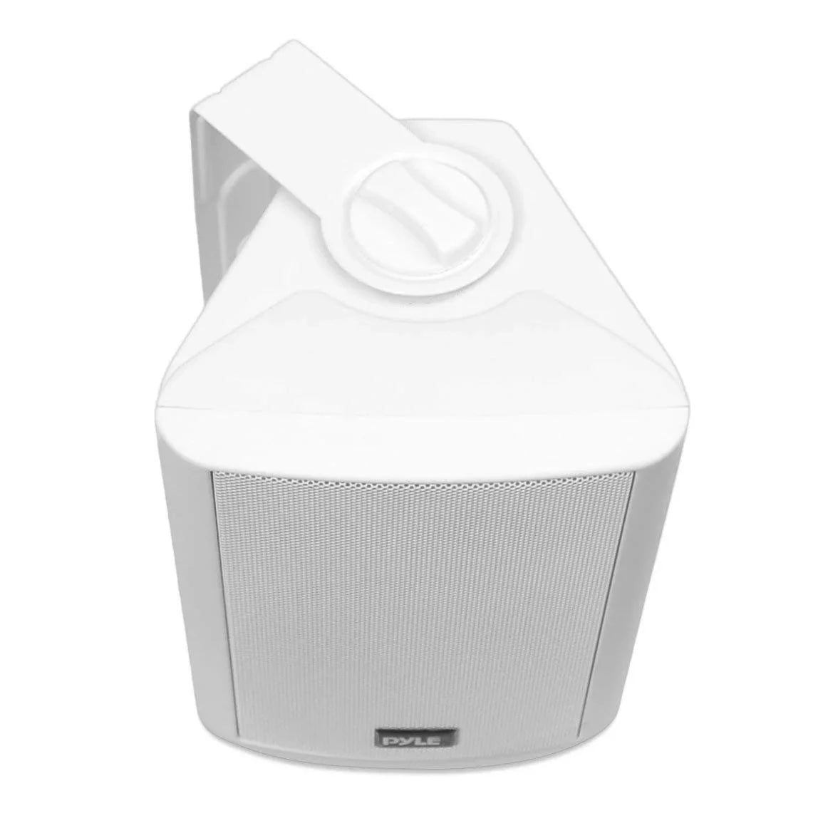 System Bluetooth Mount & Pyle White Speakers, Waterproof 5.25'' - Wall Speaker Indoor/Outdoor