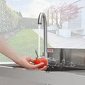 Bowl 47.2x19.7x37.4 Sink Utility w/Workbench in Single Stainless Steel BENTISM