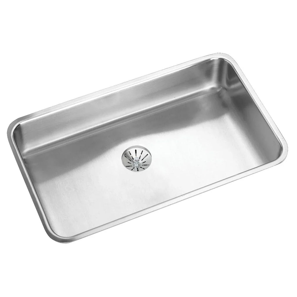 Elkay SS 30.5x18.5x7.5 MT Under Sink+PD Single