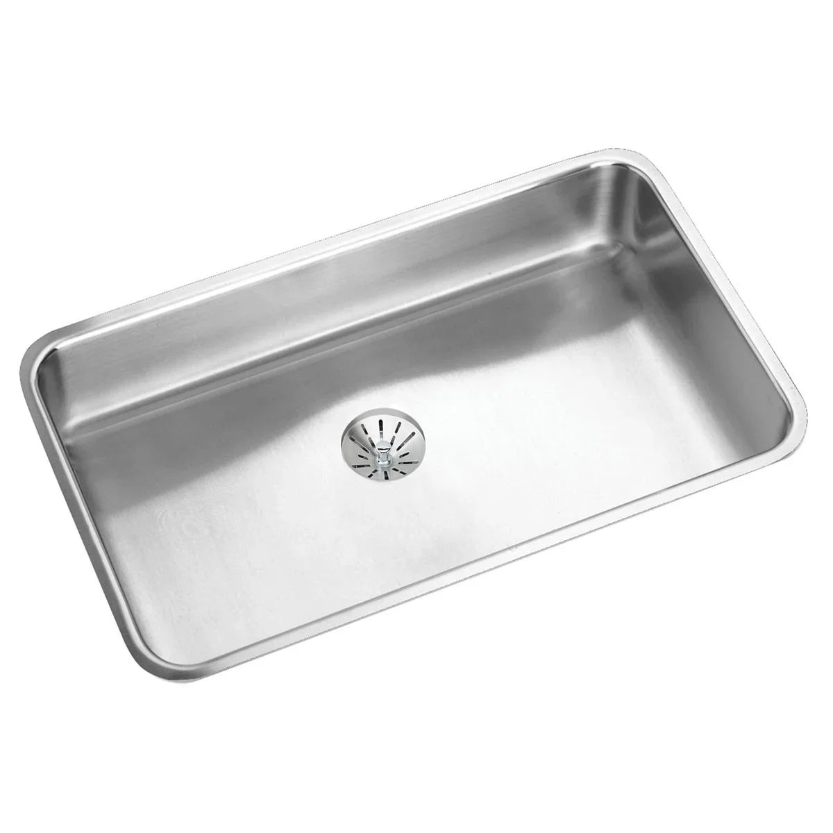 Elkay SS 30.5x18.5x7.5 MT Under Sink+PD Single