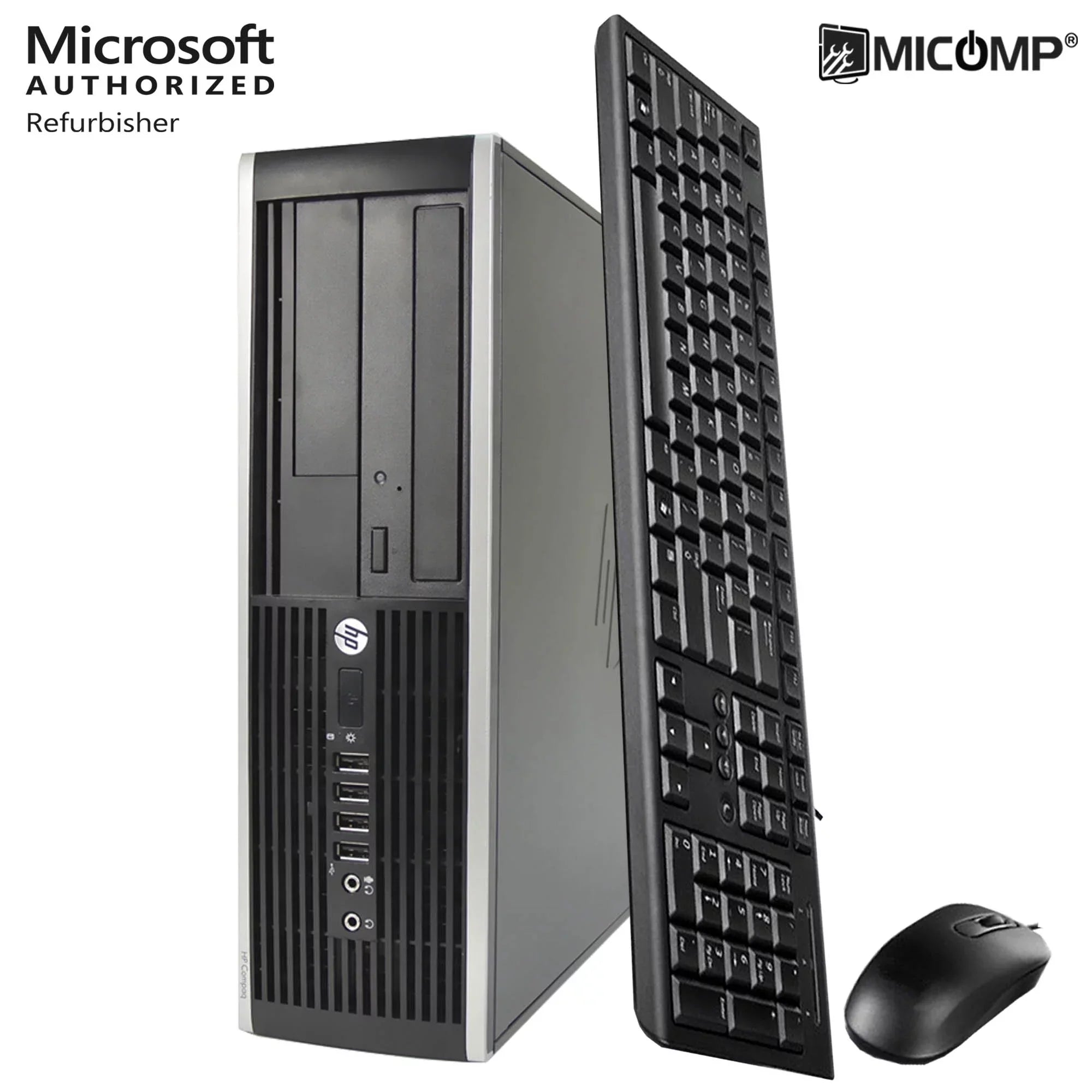Core 4GB Home i5 SSD RAM Computer 10 Elite 1 3.2Ghz Hp Year Desktop 8100 - WiFi 160Gb Warranty PC Windows SFF