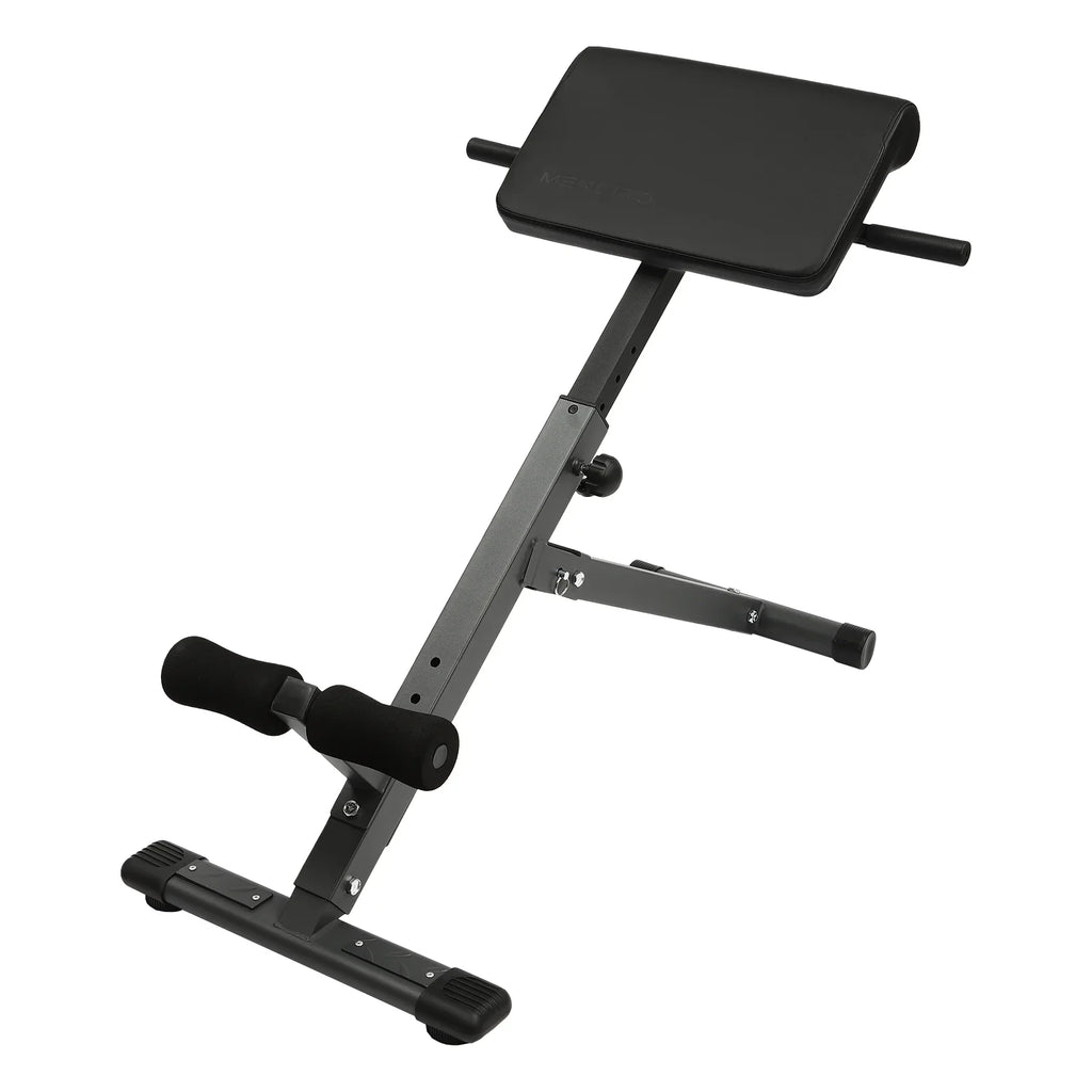 Workouts Roman Machine Bench 330 Home up Sit Adjustable Extension Black Chair for lbs 5-Level Gym