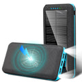 Lights Large Mobile Dual Decor Capacity LED Bank 20000mAh 3 Solar Xmas Portable Power Power Charger Supply USB Ponyta with