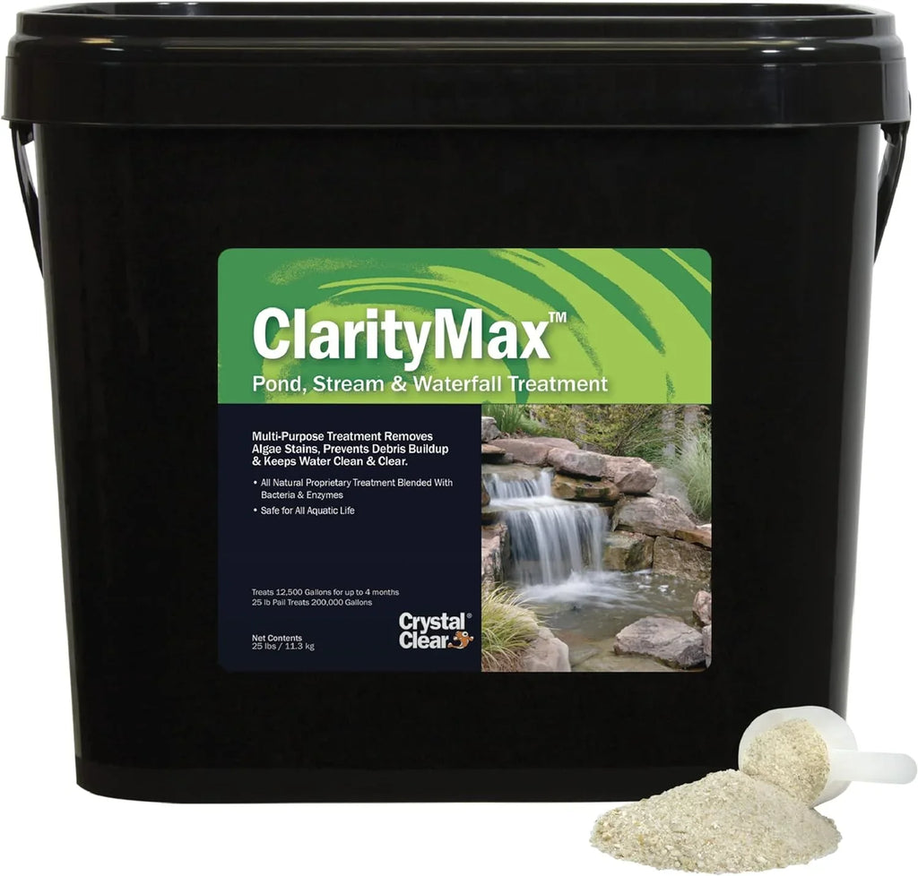 to gallons 6 Pond, Waterfall CrystalClear Treatment - up Stream treats & ClarityMax 48,000 pounds -