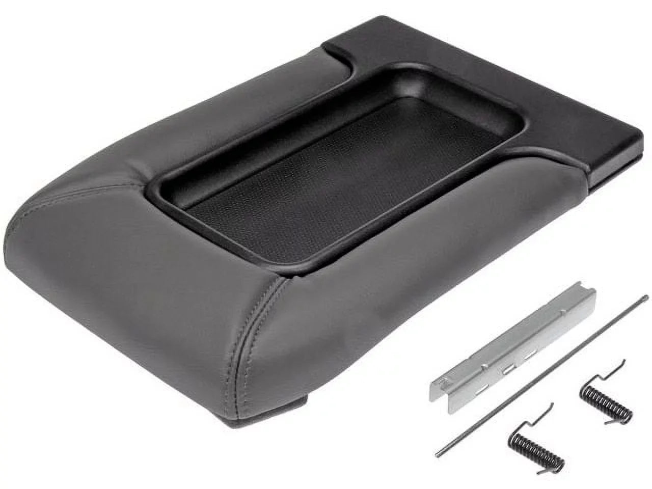 '- 2004 Bench GMC 2002 Dark with Seat - 2006 2005 with - Hardware Console 2001 with Compatible 2003 Split Lid HD - 2500 Sierra Gray