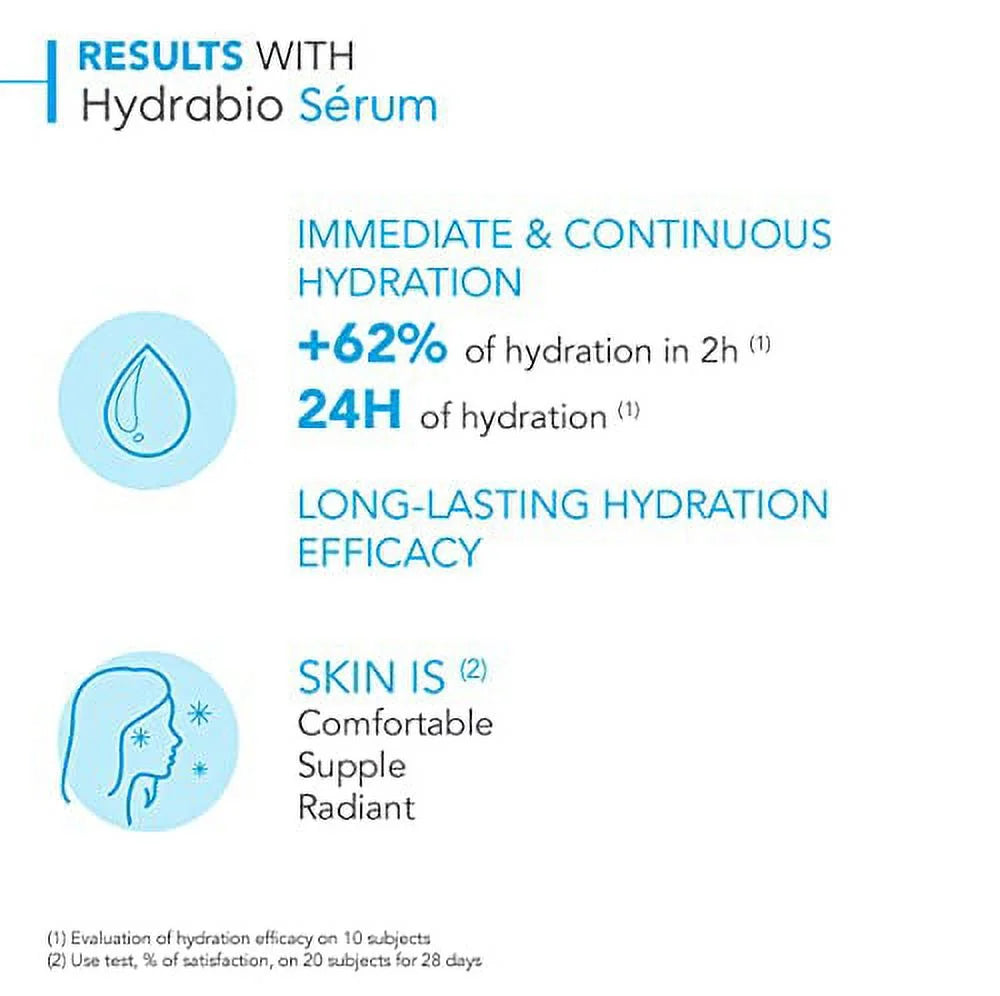Moisturising Facial 1.3oz Skin Bioderma Hydrating Hydrabio for Sensitive Serum Serum Dehydrated Serum