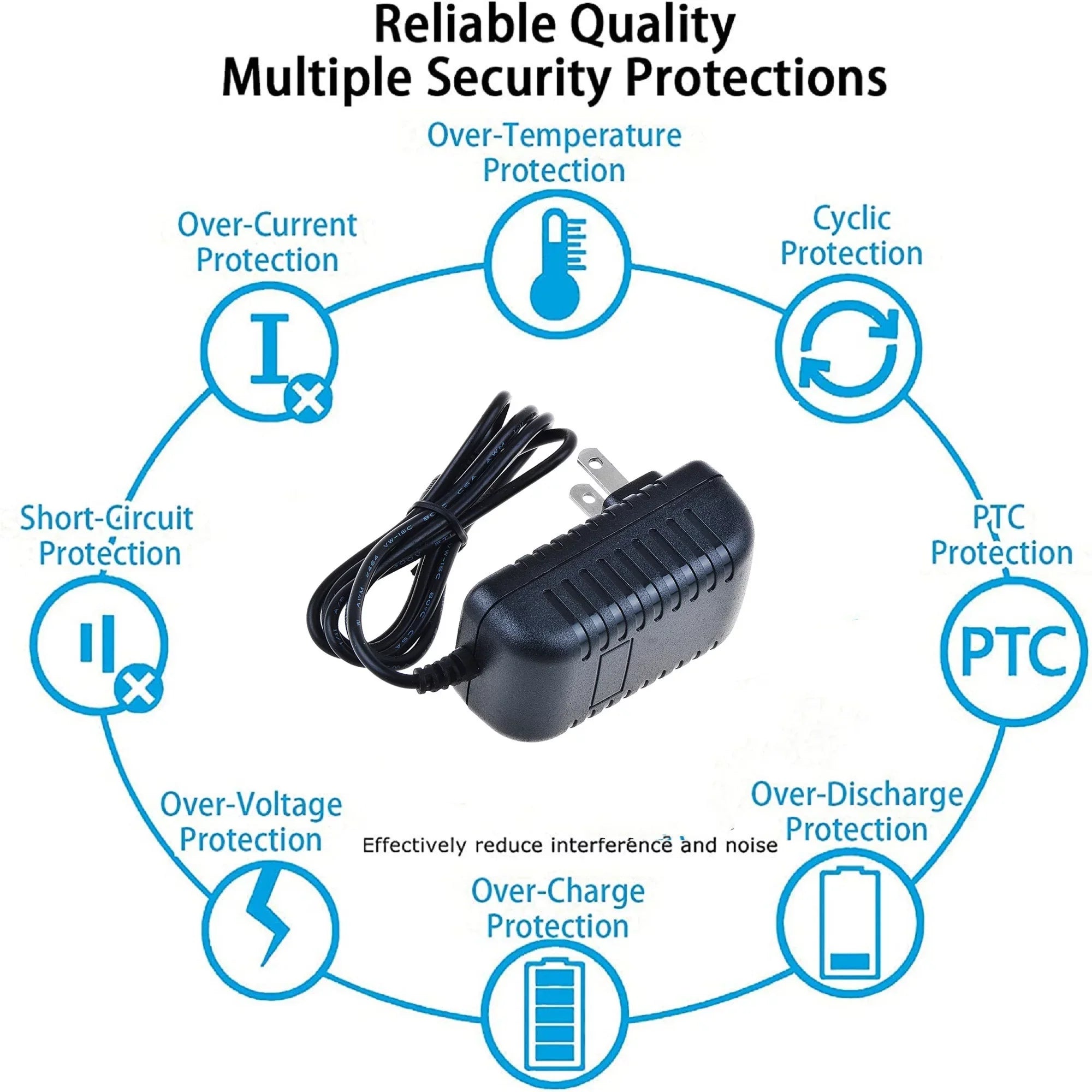 (NOT C846 6 Power 842 output.) 1 R Elliptical Replacement Cord 6VDC Adapter Output DC6V C846i Volt Version 842ies 12V AC/DC for K-MAINS 6V C842 Supply Recumbent C842i Bike Precor