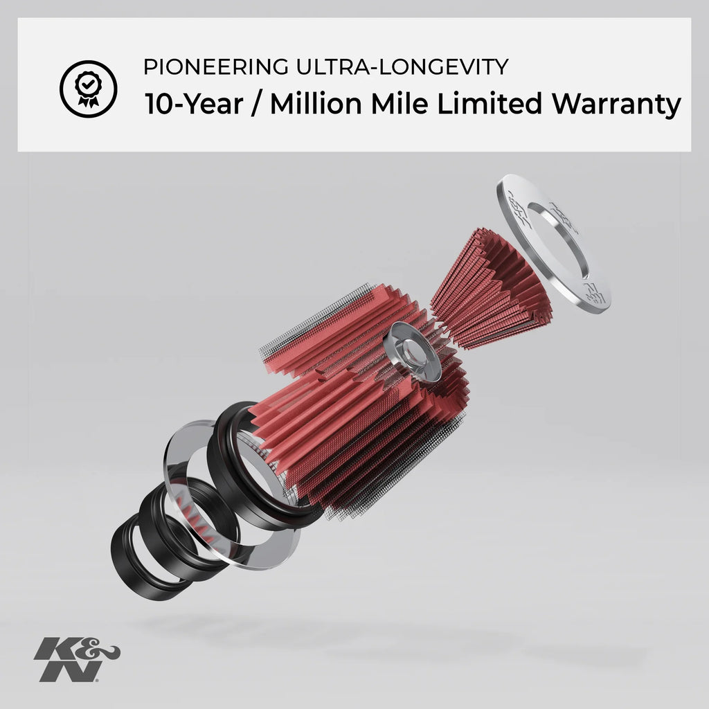 Washable, Industrial Performance, Replacement Engine Filter, Duty: Premium, Heavy Filter: Air High E-3019 K&N