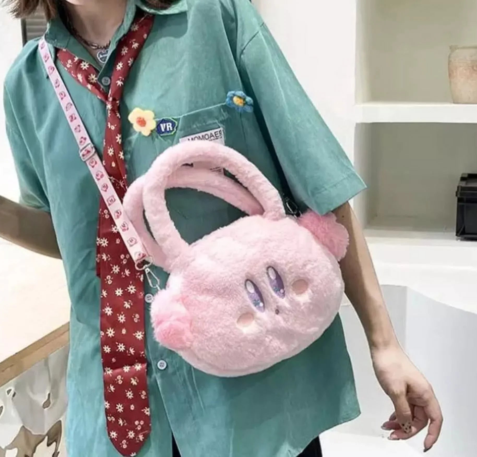 Fluffy Bag Gifts Kirby Bag Crossbody Kawaii Girls