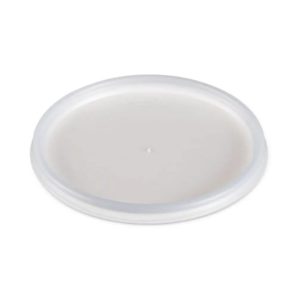 Fits Foam Plastic for Lids 6-32 Flat, Dart and 10 Cups, Translucent, Packs/Carton Vented, Bowls oz, Containers, 100/Pack,