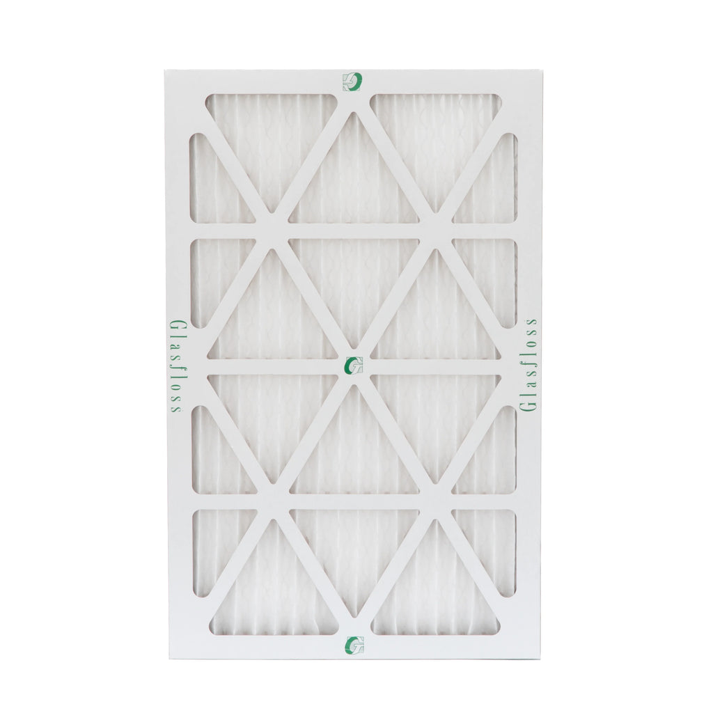 12 9-1/2 Pleated Size: MERV x Actual 19-1/2 Air 7/8 of 10x20x1 10 x Glasfloss. Filters Pack by
