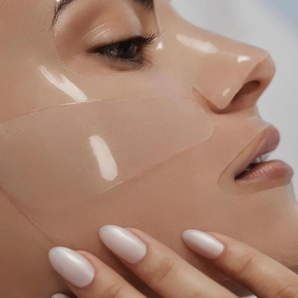 SLEEP Acids Oils, Restored Leaves 5 - Skin Fatty Hydrated, and pc Nighttime Plump, Facial Antioxidants, Slugging Mask - Layers and and Natural Hydrogel Skin Toned, Vitamins, - with -