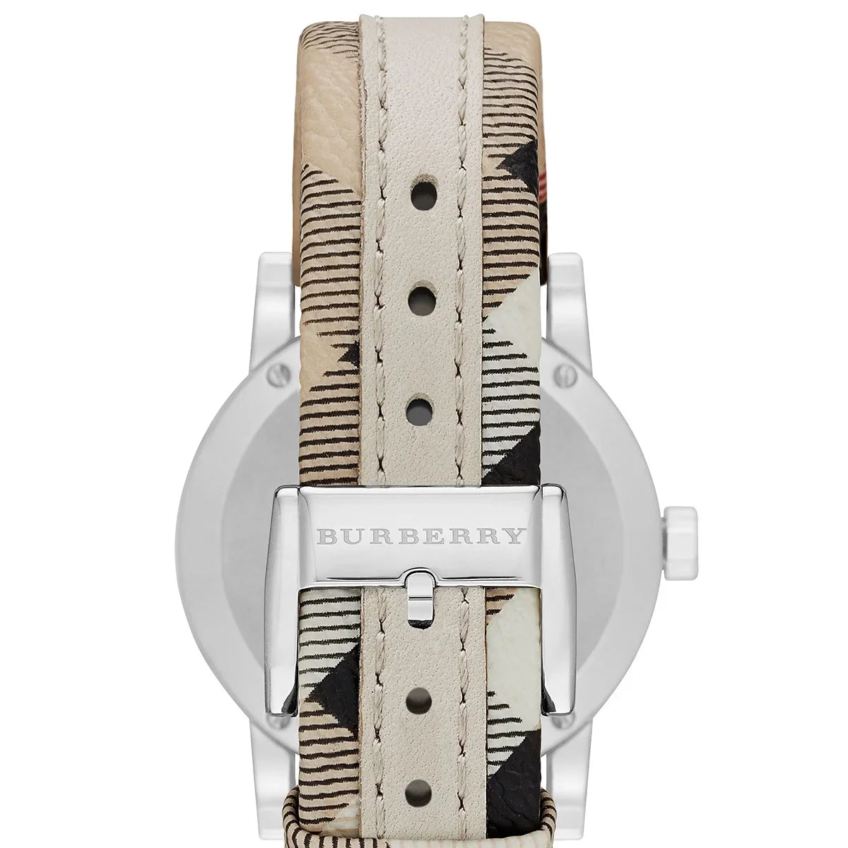 BU9132 Leather Analog Quartz Burberry Watch 34mm Women's Double