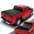to Adjustable -Fold For Top Frontier Trunk Tri DNA Motoring Nissan 2005 Cover TTC-TRISOFT-045 Soft Fleetside Bed 5' 2021 Tonneau