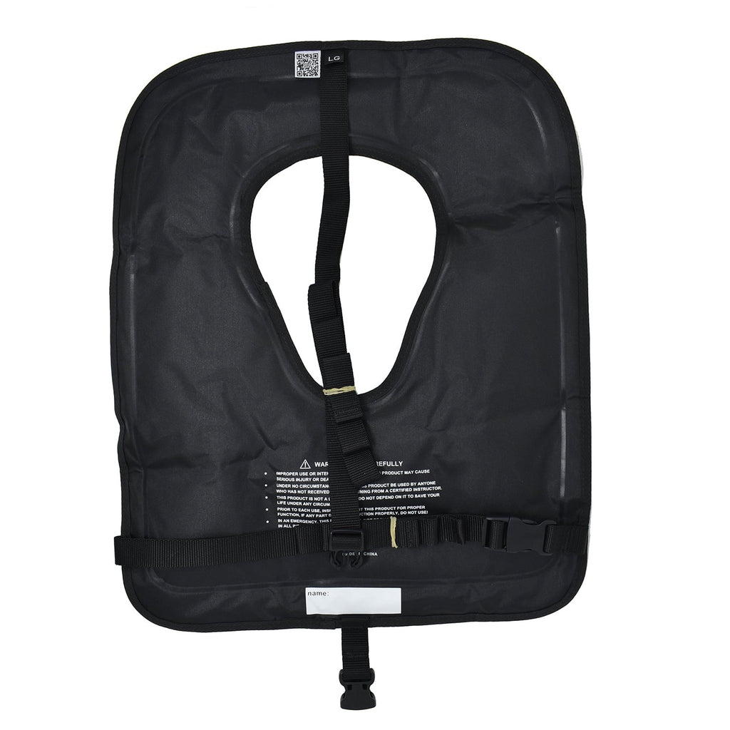 Black Snorkel Adult Scuba Box, w/ Vest X-Large Choice Name