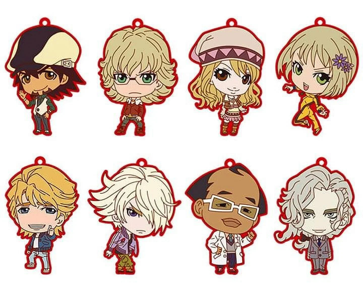 Blind Of Lot And 8 Collection Tiger Bunny Keychain Packaging Rubber