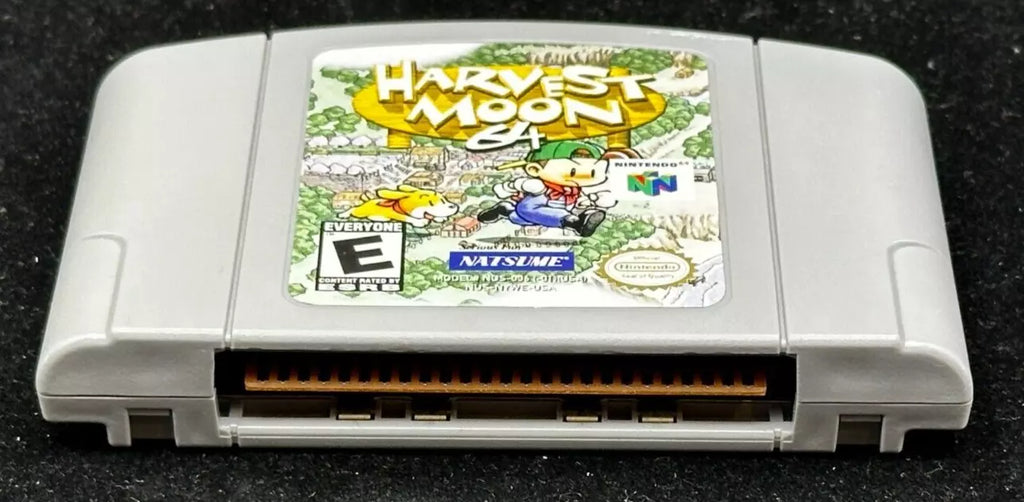 NATSUME- Cassette Genuine N64 Moon Only Nintendo 64 64 Harvest