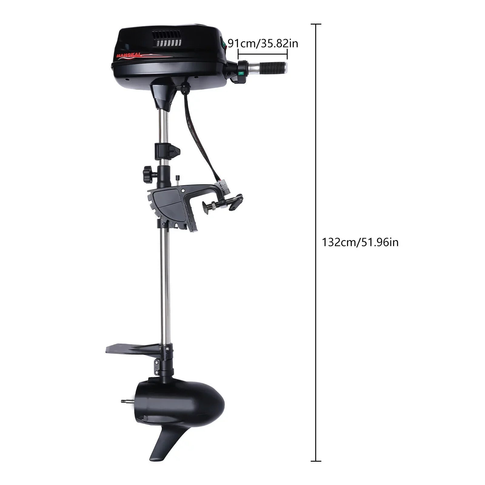 Electric Outboard Tiller Control Fishing Trolling 2.2KW 60V 10HP Engine Brushless Motor Heavy 3000 Boat Motor Duty R/Min ZhdnBhnos