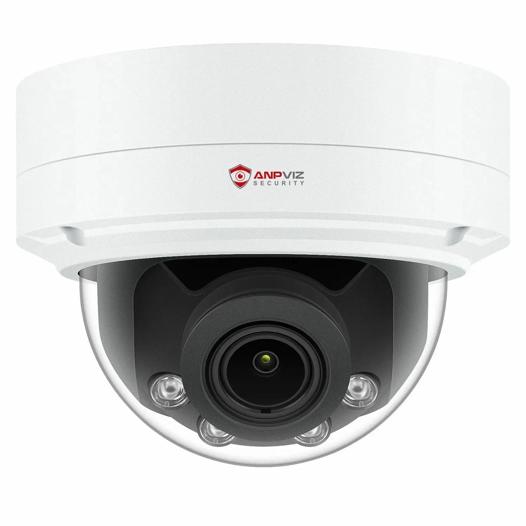 Detection Camera ANPVIZ Support in IP66 Human IP Camera Distance 8MP Mic Built 4X IR 30m H.265 Zoom Vehicle