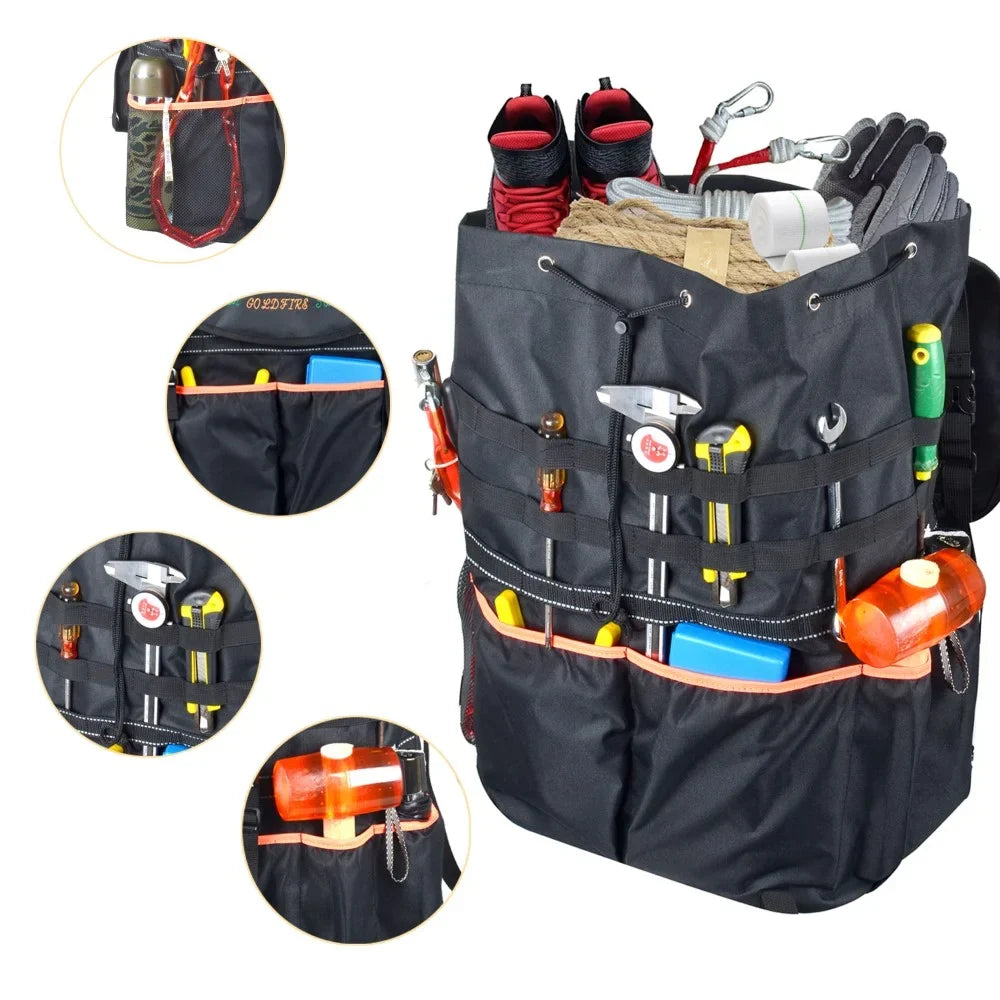 Organizer Recovery JK Large Tire Storage Off-Road SUV Outdoors Trunk Bag Spare Capacity For JL Wrangle Tire Backpack Trash Tool