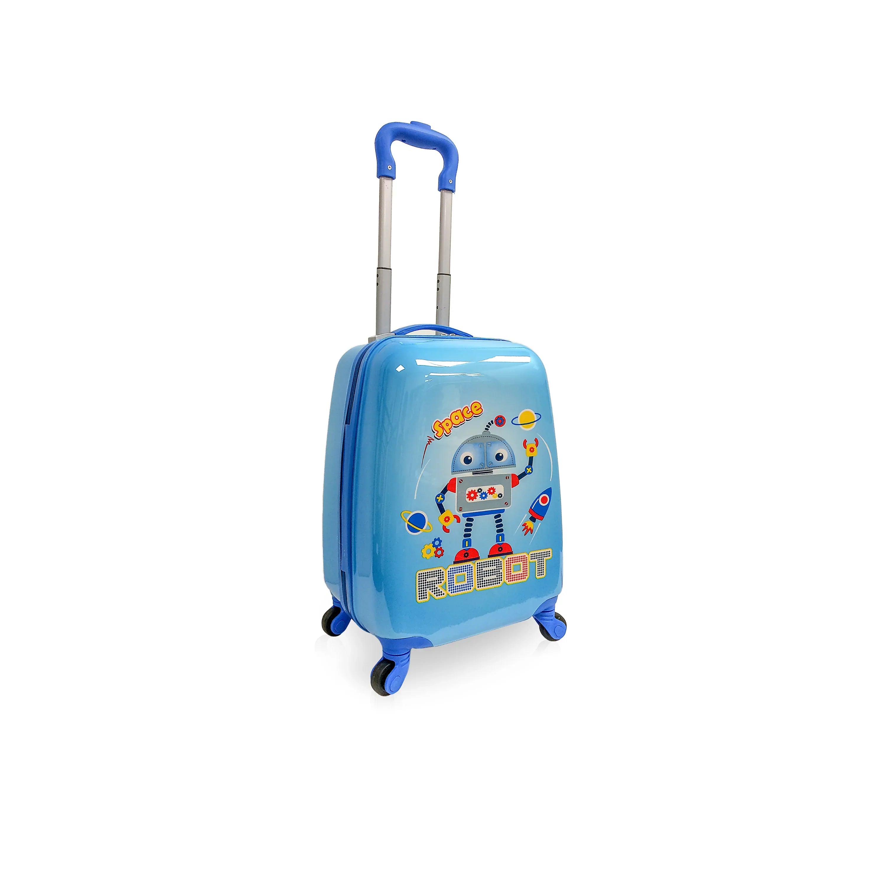 18" Hardside Kids Luggage Wheels Kids with Suitcase Kids-Cute Tucci Lightweight for SPACE-ROBO