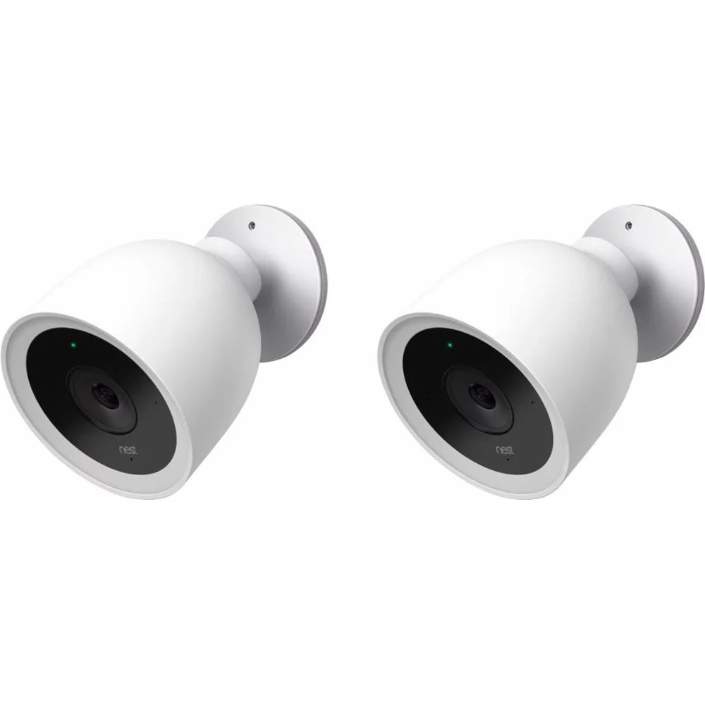 Pack - Nest Cam Google IQ Camera Security 2 Outdoor