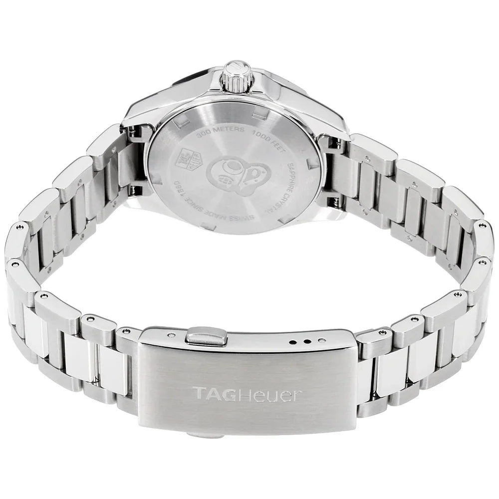 Of Steel Dial Tag Ladies Stainless WAY1414.BA0920 Mother Pearl Watch Heuer