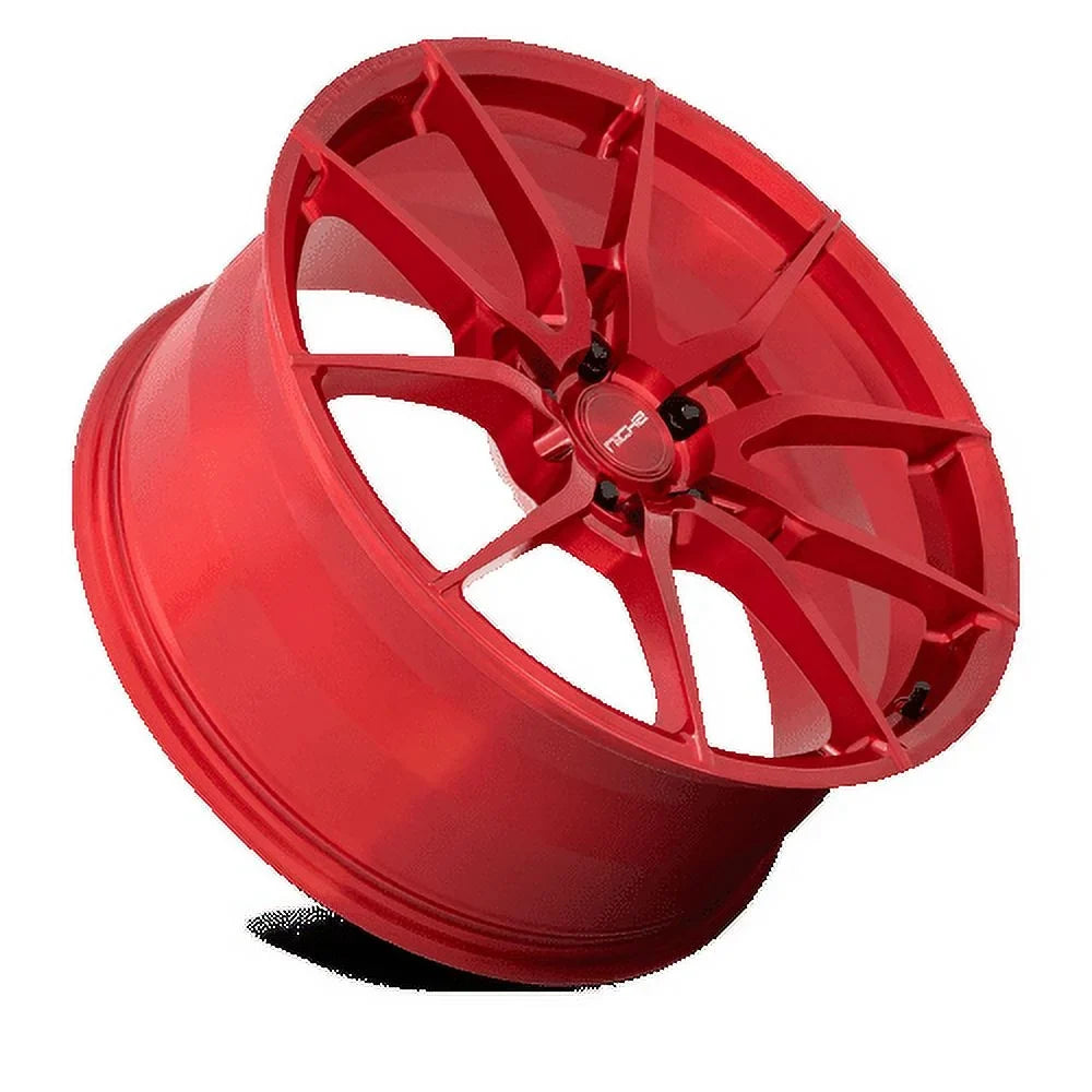 20X10 T113200090+20 20MM, 5X115 Forged Mono Monoblock M113 Niche RED Rim
