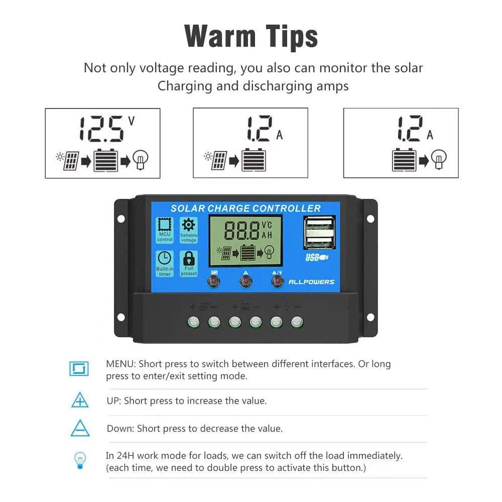 kit 200W outdoor car charge solar panel charger with home source solar light MDHAND controller camping emergency