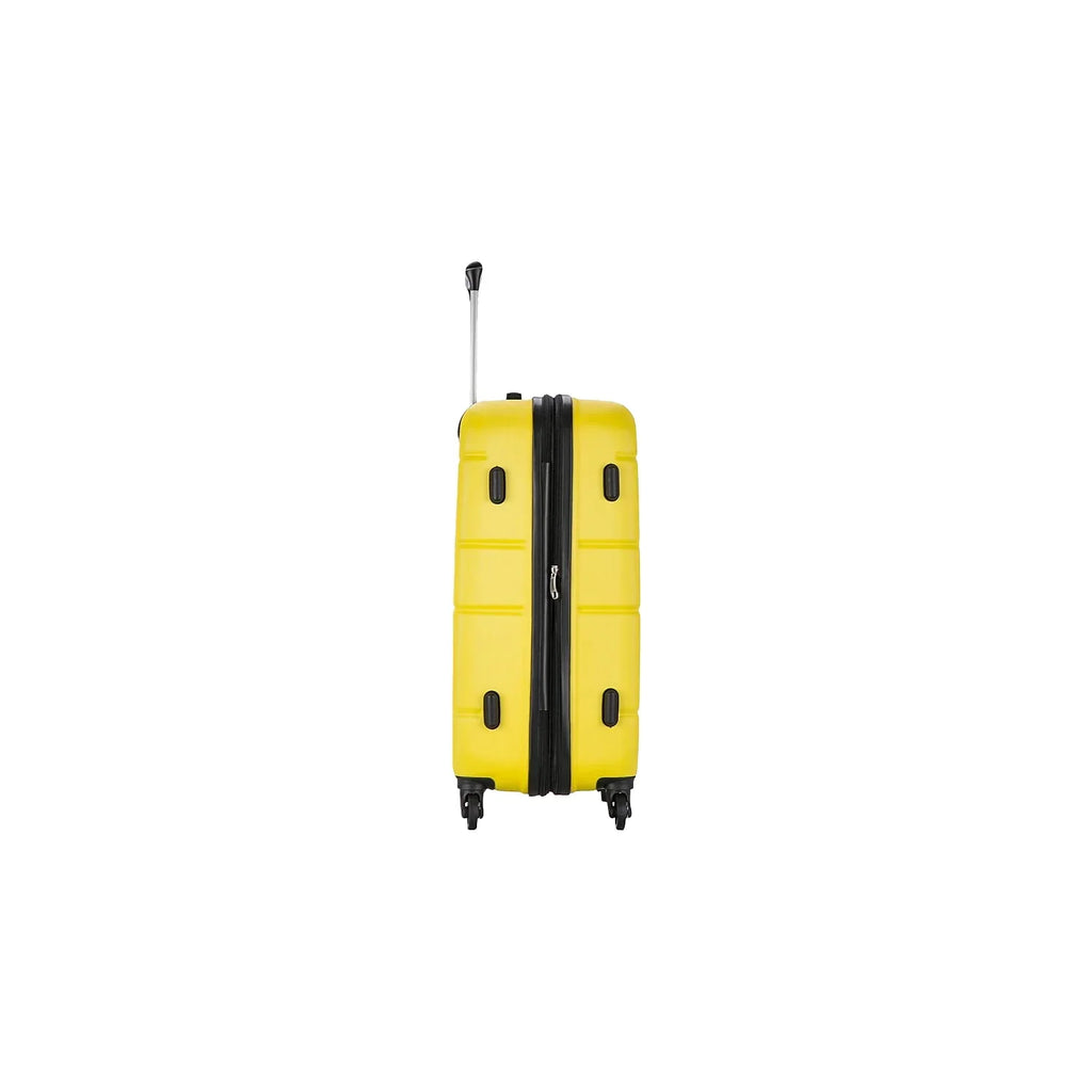 Luggage Yellow (DKROD00M-YEL) RODEZ Plastic DUKAP 4-Wheel Spinner