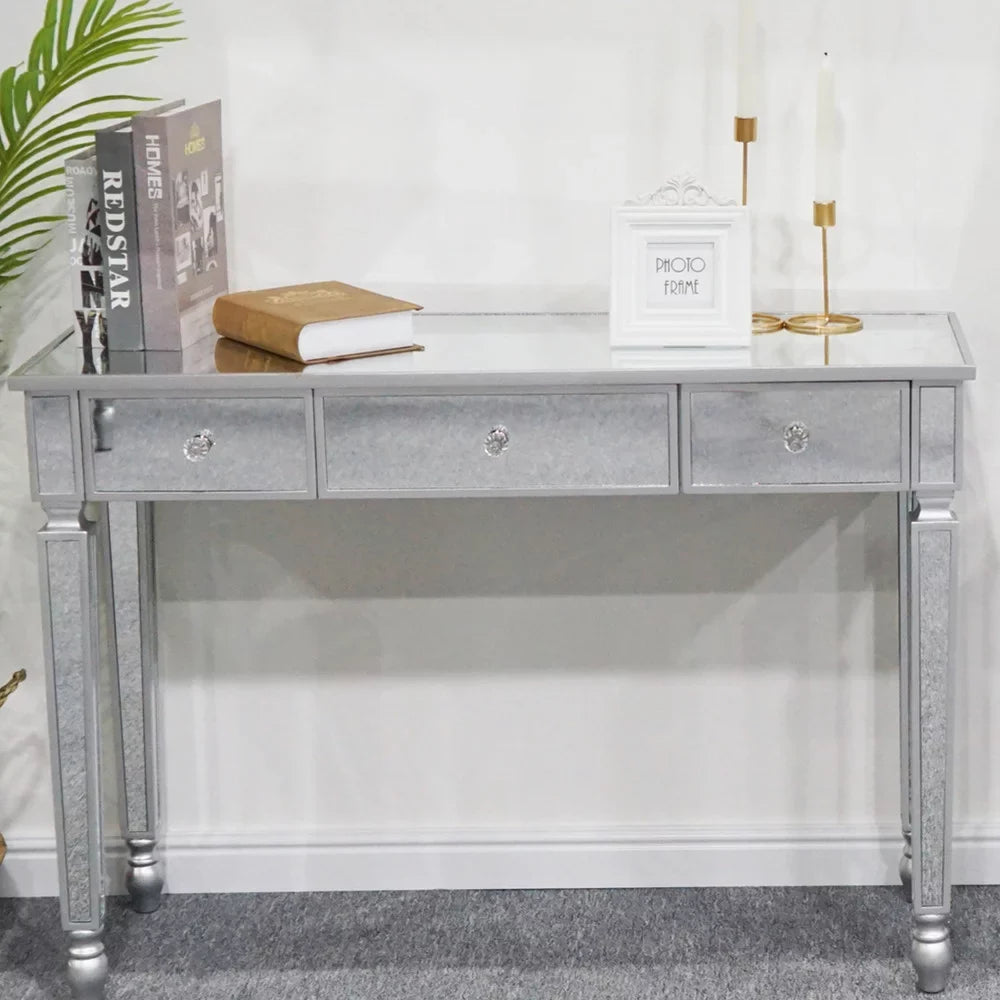 Console Table Drawers Dressing Mirror Table Table Three