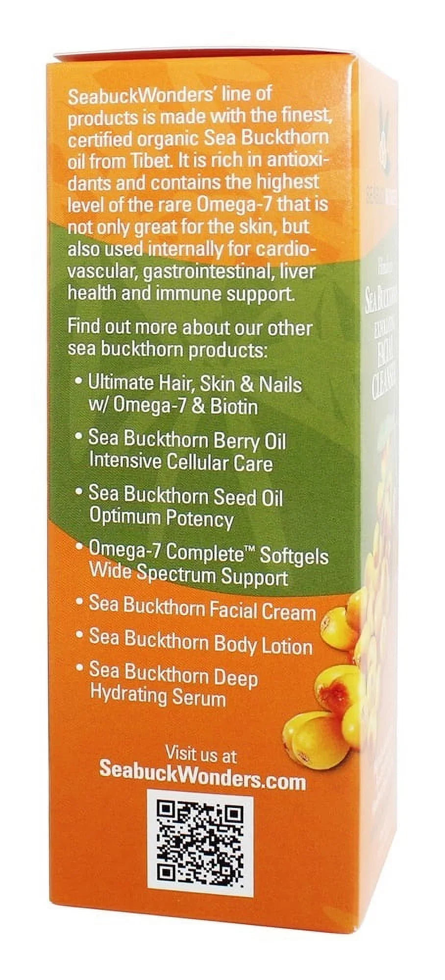 Buckthorn Cleanser Himalayan Sea SeabuckWonders Facial Exfoliating