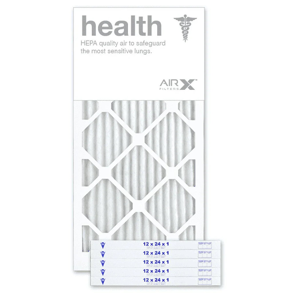 Furnace 12x24x1 Made Pleated Box Filters 13 MERV Filter of 6, Replacement Filter AIRx USA Air Health in the AC Air