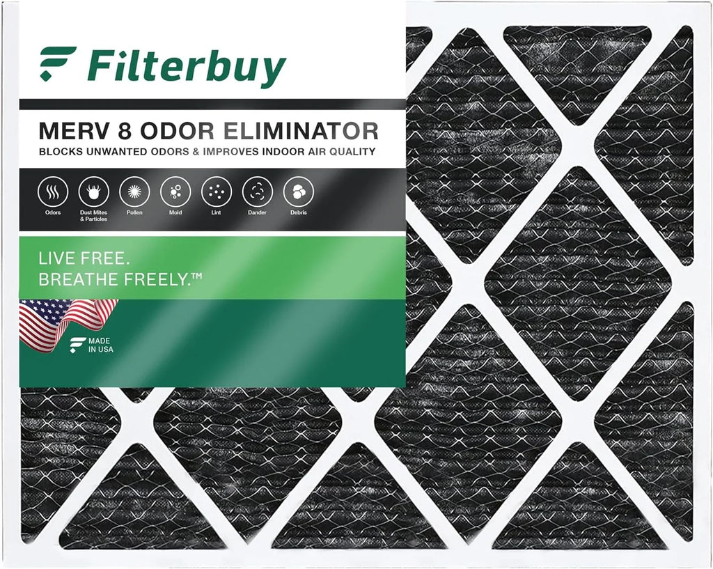 (1-Pack) with Filters 15x20x1 AC MERV Air Activated HVAC 8 Furnace Pleated Odor Filterbuy Carbon Eliminator