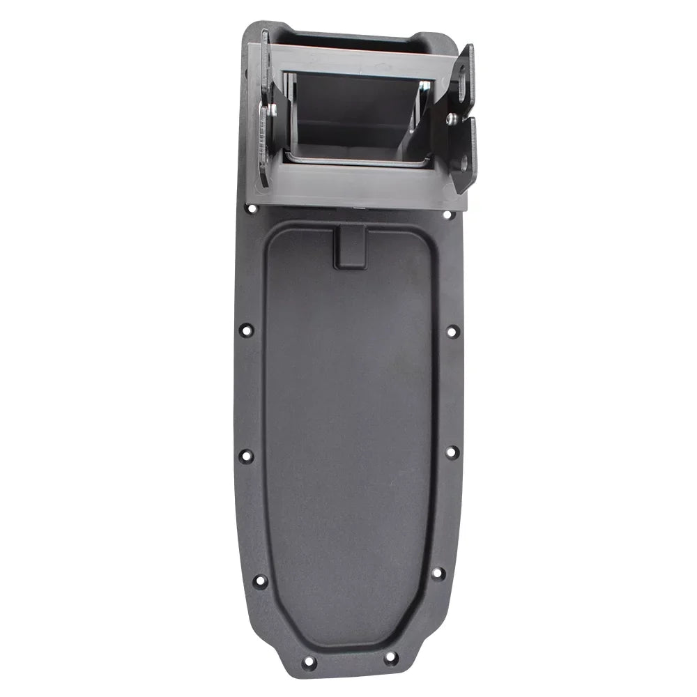04-11 Brock Truck Console Center & Pickup Replacement Repair Base Ranger 3L5Z10047A20AAD Full Kit with Dark Armrest Compatible Hinges Gray