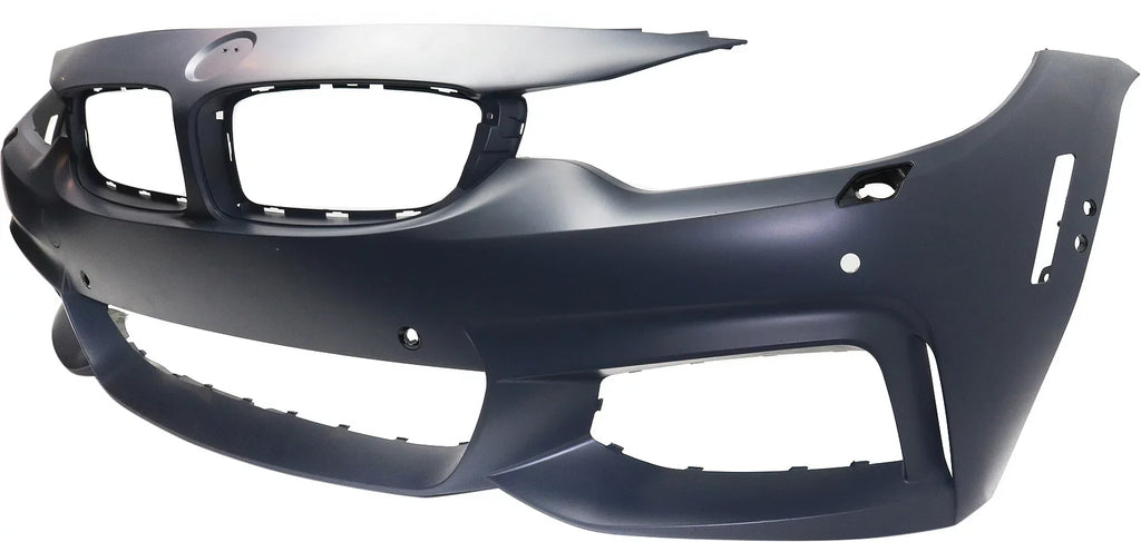 PDC 4-SERIES Front CAPA M Line - Conv/Coupe/HB HLW Holes/IPAS/Cam Sensor 2014-2018 BMW BUMPER Compatible with with Sport For COVER Primed
