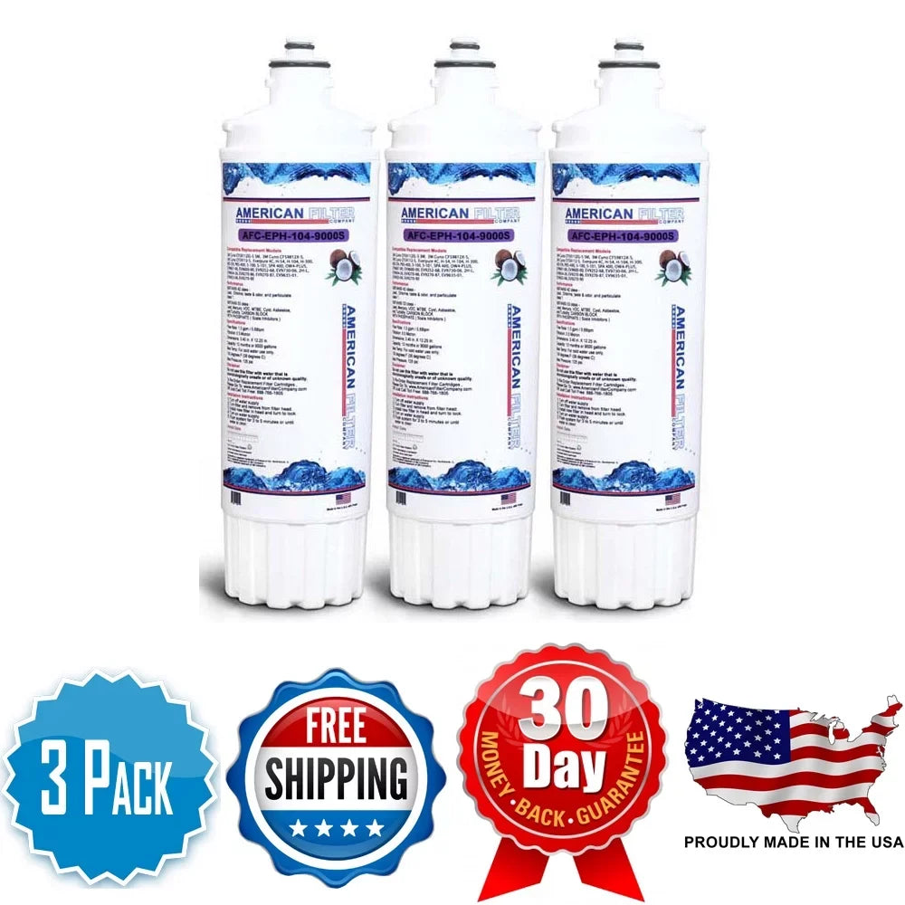 in AFC - Pentair® # U.S.A. , Made Filters Model , Single-MC , 3 Water Brand - Compatible AFC-EPH-300-12000SK Filters QC71 with