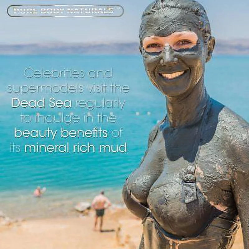 Skin Mask Unisex Naturals, Body Sea Mud 8.8oz Dead for Pure by Cleanser