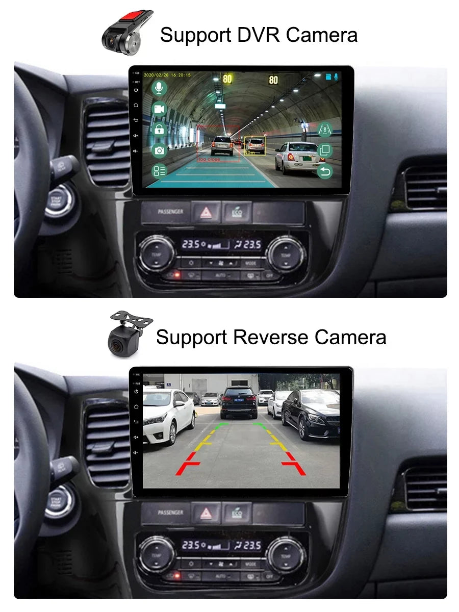 Navigation 2018 For - Car Auto Outlander Multimedia 3 Radio Android Player 2012 GPS GF0W GG0W Mitsubishi Android Carplay