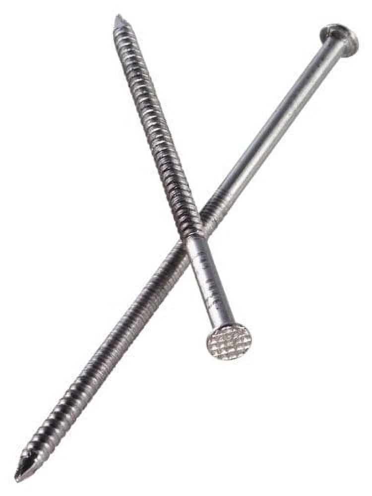 2-1/2 Stainless Nail Strong-Tie Simpson Siding 8D in. 1 lb Steel Head Checkered