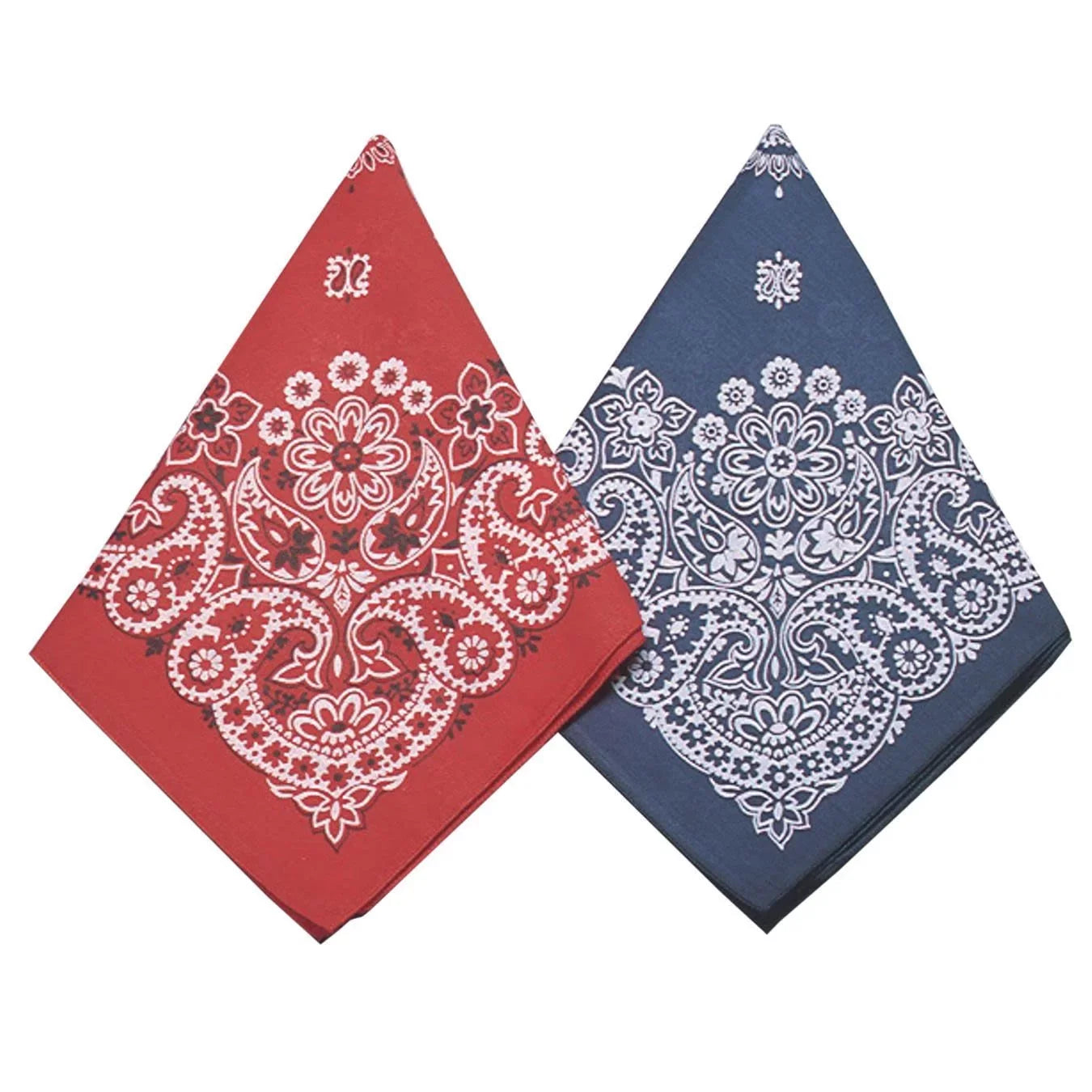 of Blue (Pack & Colors Style Bandanas, Paisley Red Classic Western 12)