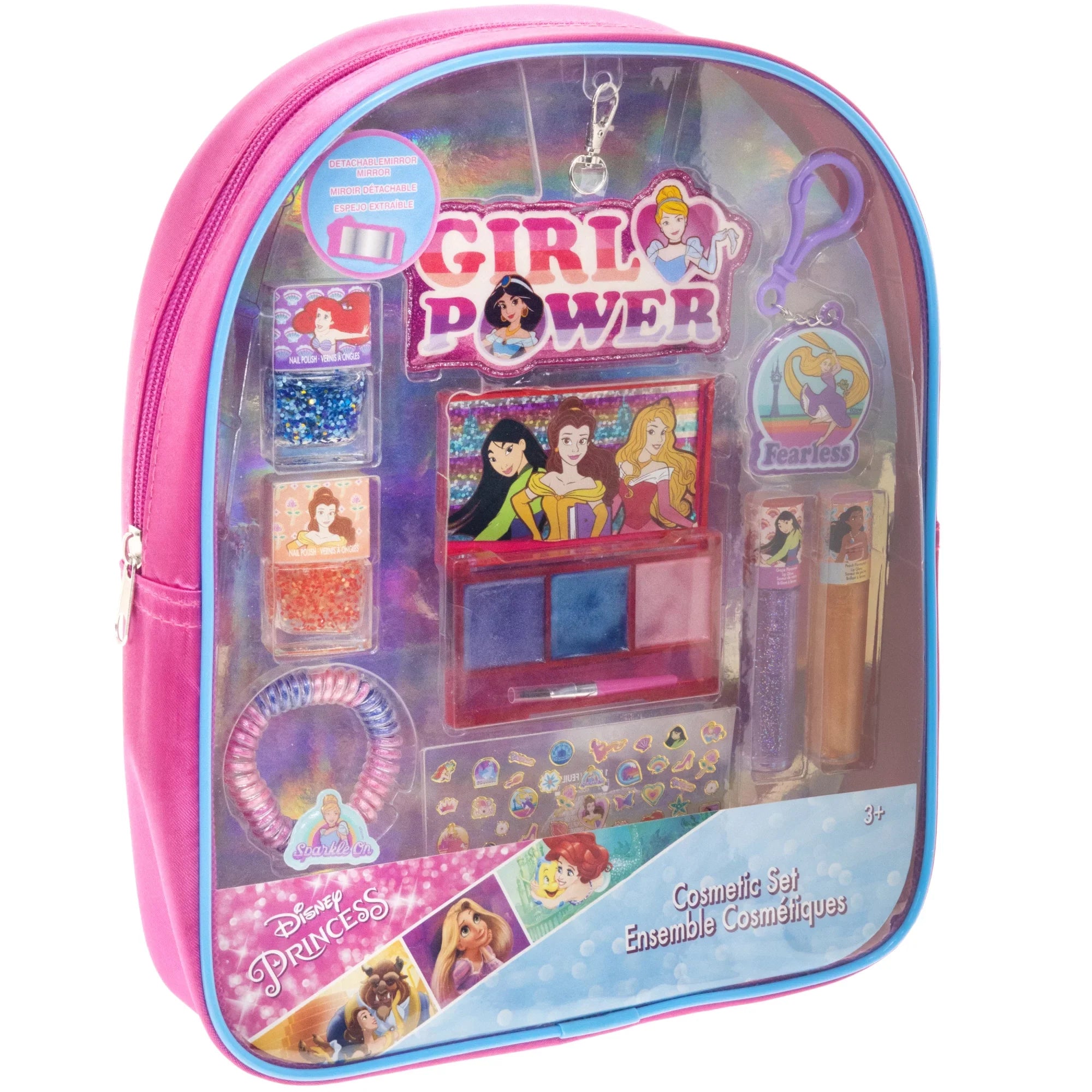 for Girls, - Cosmetic Ages Princess Townley Disney Beauty Backpack Makeup 3+ Girl Set