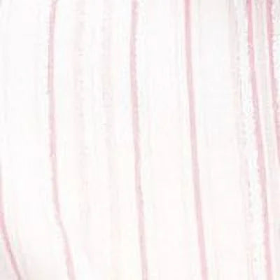 Long Womens Striped Top Tie Pink Asymmetrical Hem Metallic KORS MICHAEL Neckline M Sleeve Side