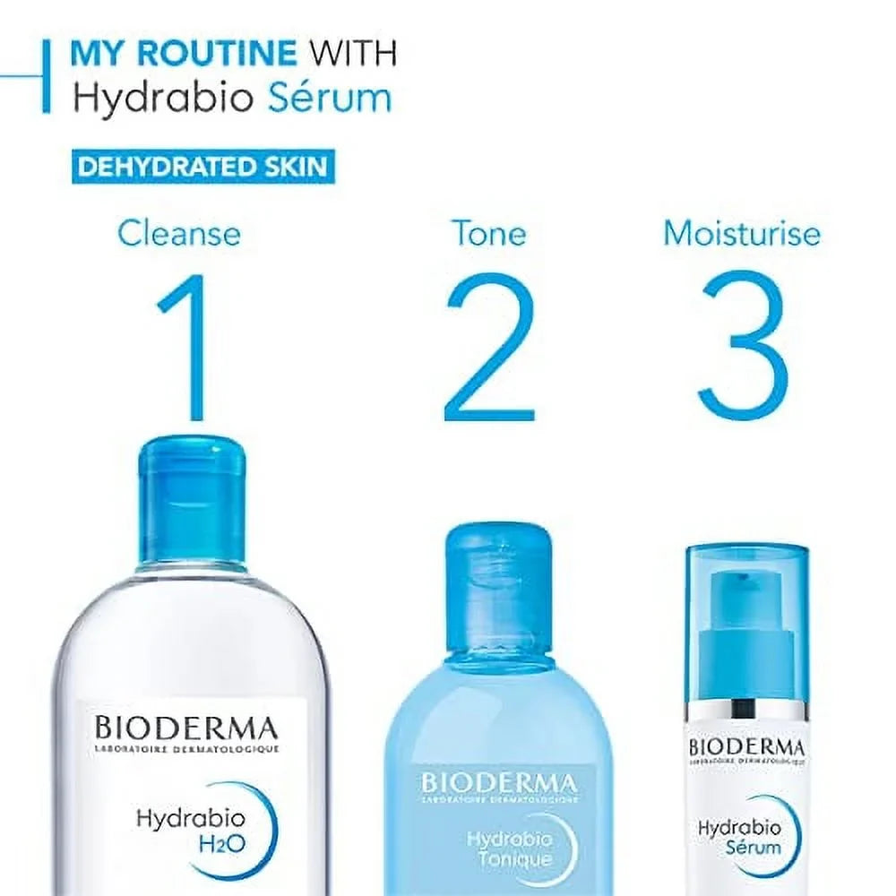 Moisturising Facial 1.3oz Skin Bioderma Hydrating Hydrabio for Sensitive Serum Serum Dehydrated Serum